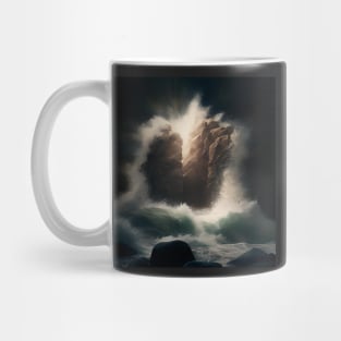 Weathered Rock Wall Mug